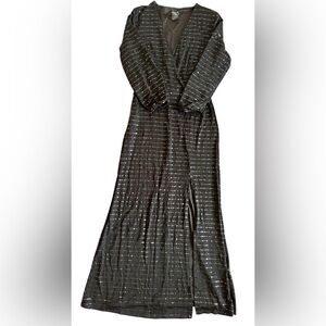 ALEXA B Nites black evening dress size 6 Perfect fit for special occasions.